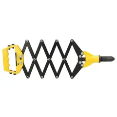 SURTEK - Remachadora Tipo Acordeón Mango Zamac con 5 Boquillas