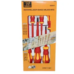 UYUSTOOLS - Juego de Destornilladores 6 Piezas para Electricista