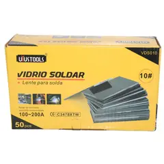 UYUSTOOLS - Vidrio para Soldar #10 Set x 50
