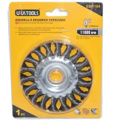 UYUSTOOLS - Grata Trenzada 4 Pulgadas Set x 2
