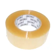 UYUSTOOLS - Cinta Embalaje Transparente 2pg X 200mts Set X2