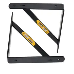 FERRAWYY - Pie De Amigo Negro 200X120X2Mm Set X2