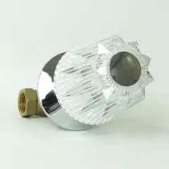 GRIVEN - Grifería Individual P/Ducha 1/2" Maneral Acrilico Grande Cierre Tipo Cortina Consumo 8 l/min