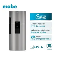 MABE - Nevera No Frost 415 Litros Gris Rmp415ycu