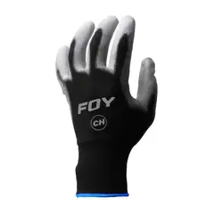 FOY - Guantes De Nailon Recubrimiento Poliuretano Pequeños