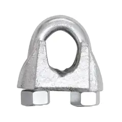 SURTEK - Perro Para Cable Guaya 1/2" Hierro Anticorrosión