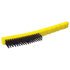 SURTEK - Cepillo De Alambre 3 X 17 Pinceles De 29 Cm Con Mango