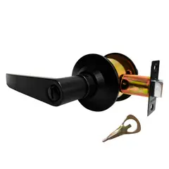 DISCOVER - Cerradura Manija Baño Negro