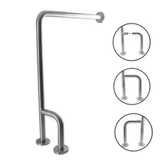 CCOL - Barra De Seguridad Acero 304 Muro-Piso 3 Apoyos