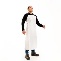 undefined - Delantal Impermeable C.o - (0.70x1.10) Pvc -blanco