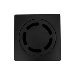 CCOL - Rejilla de Piso Cuadrada Negra Acero Inox 304 Antiolor