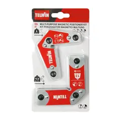 TELWIN - 2 Escuadras Magnéticas Multifunciónes Bl