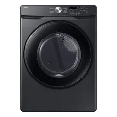 SAMSUNG - Secadora Carga Frontal a Gas 24 Kg Sensor Dry Dvg24dg8000vco Negro