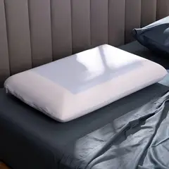 DISTRIHOGAR - Almohada Ice Gel Poliéster Media 62X40 Cm