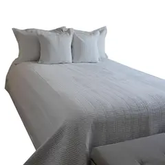 HOMETEX - Tendido Kerem Full Queen Blanco