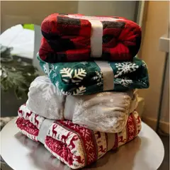 MY HOME STORE - Combo Cobija Christmas 3unds 200x230