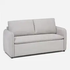 SOFA MARKET - Sofa Cama Cajon Max 2 puestos Tela Crudo