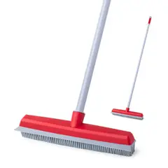 TRIPLE CLEAN - Cepillo Para Suelos Con Cerdas Caucho Tpr