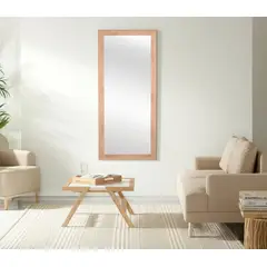 JUST HOME COLLECTION - Espejo Mozart 68x158 Beige Rectangular
