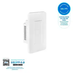 VTA PLUS - Interruptor Sencillo Inteligente Ecko Blanco