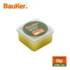 BAUKER - Pasta Para Soldadura Y Estañado Con Flux De 50 Gr
