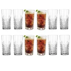 LIBBEY - Set x12 Vasos Largos Carats 410 ml