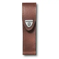 VICTORINOX - Estuche Para Navaja Cuero Cafe