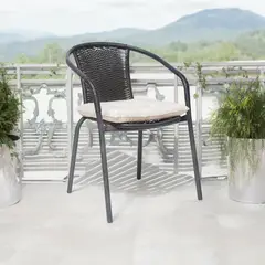 undefined - Cojín Silla Capitoneado Water 40X40X5Cm Telare Beige