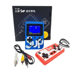 undefined - Mini Consola Sup 400 Juegos en 1 + Control Azul