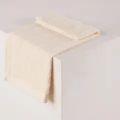 DISTRIHOGAR - Toalla Facial Monument 480 G Algodón Beige 34.5 X 34.5 Cm