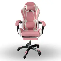 MAXPLAYGT - Silla Gamer Vibracion Lumbar Rosa