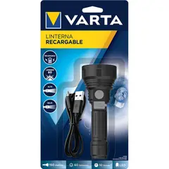 VARTA - Linterna Recargable 60 Lumens