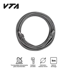 VTA PLUS - Cable Poder Dc A Dc 5M Internet Satelital Sm Vta