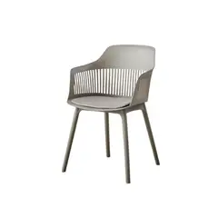 VIRTUAL MUEBLES - Silla con Cojin Max taupe con Espaldar