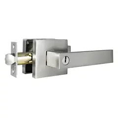 KL SECURITY - Cerradura Manija Alcoba Plata 120 Kl