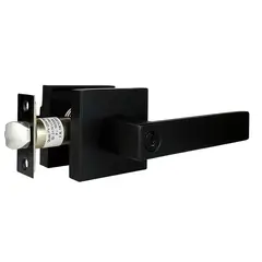 KL SECURITY - Cerradura Manija Alcoba Negra 121 Kl