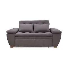 MUEBLES REM - Sofacama Multifuncional Magnin 180x95x80 cm Gris
