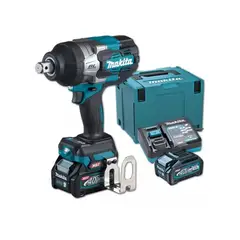 MAKITA - Llave de Impacto 3/4" 40V sin Escobillas 2 Baterías de 4Ah y Cargador