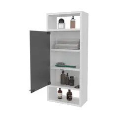 RTA DESIGN - Gabinete de Baño Con Espejo Uros 71x30x15 Rta Blanco Marquez