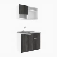 SOCODA - Cocina Monaco 100 Izq Carbono