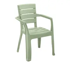 RIMAX - Silla Plástica Con Brazos Baru Mocca
