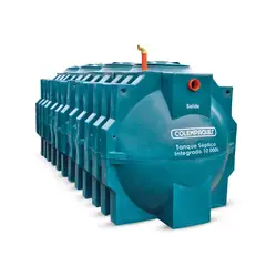 COLEMPAQUES - Sistema Séptico Integrado Horizontal 10000 Litros