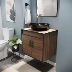 MADERKIT - Mueble Elevado Lavamanos Lima 54.4X61.5X46Cm Gales