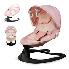 undefined - Silla Eléctrica Mecedora Bluetooth Bebé Movimiento Lateral R