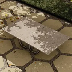 GENERICO - Mesa de Ping Pong En Concreto 274x152x74