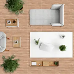 EUROCERAMICA - Piso Cerámico Listón Morelos Beige 60x60 Cm 2.16 m2