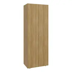RTA DESIGN - Closet 2 Puertas E1 Tuhogar 170X60X40 Rta Madera Natural Blanco
