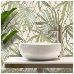 MATTEO - Papel Colgadura 53x10m Ramas Verde