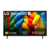 LG - Televisor 43 Pulgadas Nanocell 4k Uhd Webos25 Channels Gratis Magic Remote 43nano80asa
