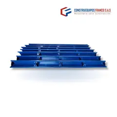 undefined - Riel de Pavimento Cara Doble Calibre 3/16 de 0.10 x 0.35 x 3 Metros